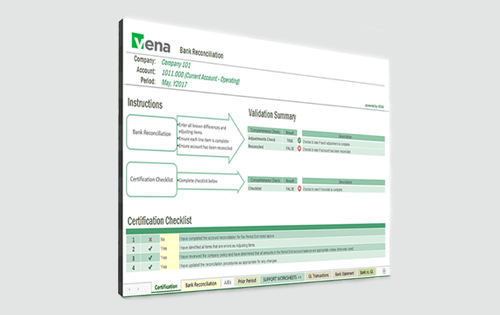 Vena financial close software - agile consolidation