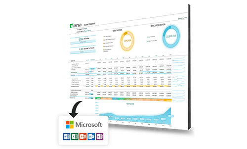 Vena planning, budgeting and forecasting software - real-time reports and models